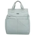 Stylový dámský textilní batoh Coveri Vizma, šedý