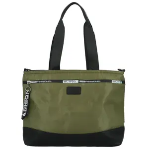 Trendy dámská nylonová kabelka na rameno Jordana, zelená