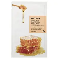 MIZON Joyful Time Plátýnková 3D maska s mateří kašičkou a medem pro výživu pleti 23 g