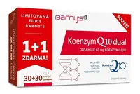 Barnys Koenzym Q10dual Limit.edice Cps.30+30zdarma