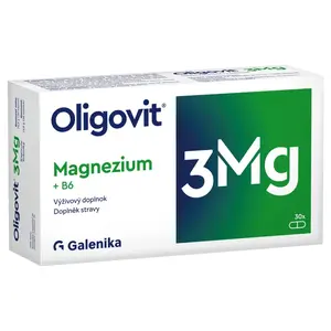 Oligovit 3Mg Magnezium + B6 30 tobolek Galenika