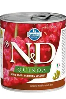 N&D Dog Quinoa Adult Venison & Coconut 285g