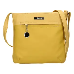 Dámská crossbody kabelka SendiDesign Matilde - žlutá