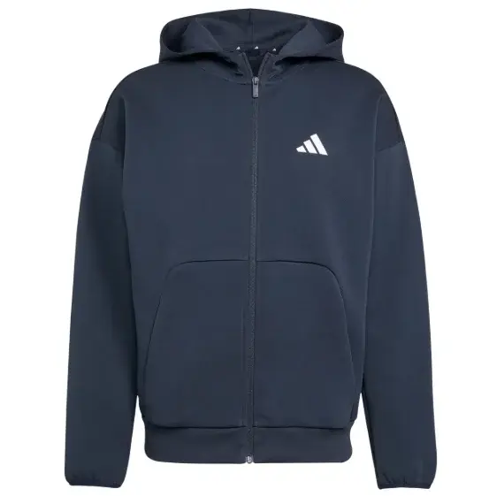 adidas Future Icons Small Logo Full-Zip Hoodie L