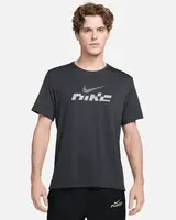 Nike Miler Flash Mens Dri-FIT UV Short-Sleeve Running Top L