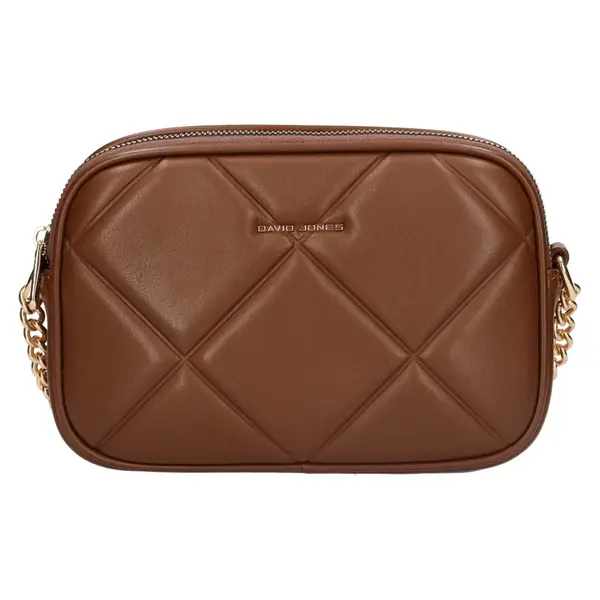 Dámská crossbody kabelka David Jones Mikko - hnědá