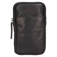 Dámská kožená crossbody kabelka na telefon Justified Dana - černá