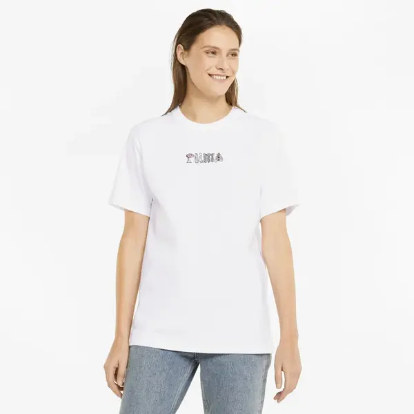 Puma Downtown Relaxed Graphic Tee S