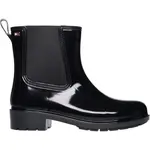 Tommy Hilfiger FLAG RAINBOOT Dámske gumáky, čierna, veľkosť