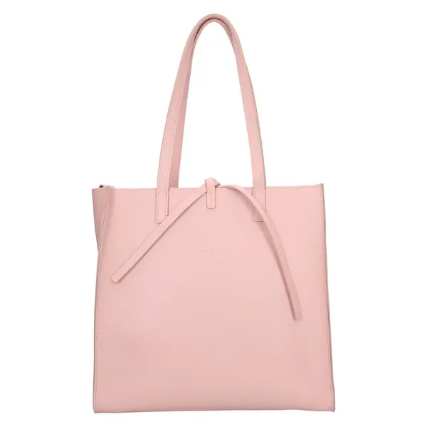 Dámska kožená 2v1 kabelka Facebag Liama - ružová