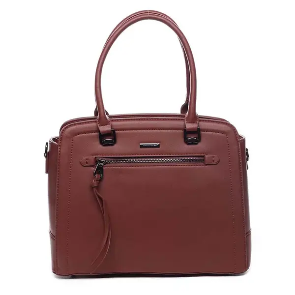 Dámska kabelka David Jones Isabelle - vínová