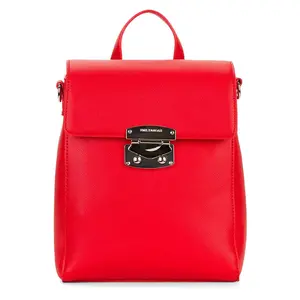 Elegantný dámsky batoh Emily & Noah Luca - červená