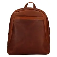 Kožený batoh Justified Divelo - koňak