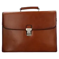 Pánska kožená aktovka Katana Marcus - koňak