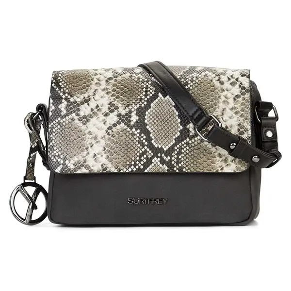Dámske crossbody Suri Frey Snake - čierna