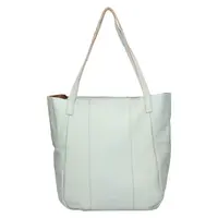 Dámska kožený kabelka Lagen Zinnia - svetlo zelená