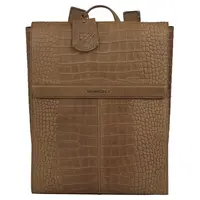 Trendy kožený batoh Burkely Licea - koňak