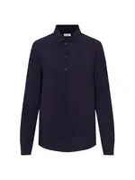 SEIDENSTICKER Blúzka  námornícka modrá