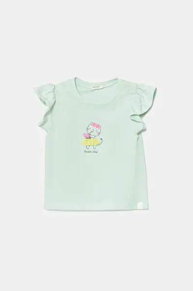 Detské bavlnené tričko United Colors of Benetton