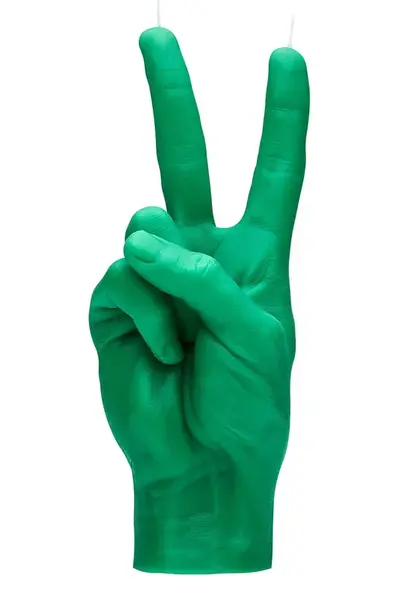 Ozdobná sviečka CandleHand Peace 360 g