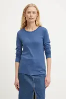 Bavlnené tričko s dlhým rukávom United Colors of Benetton