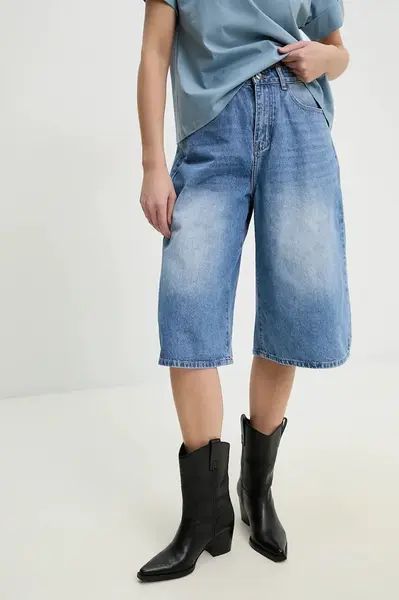 Rifľové krátke nohavice Answear.LAB