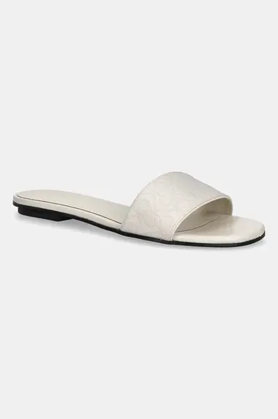 Šľapky Calvin Klein FLAT SLIDE - JACQ