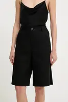 Ľanové šortky Answear.LAB