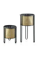 Kvetináč Affek Design Swen 20 x 40 / 18 x 23 cm 2-pak