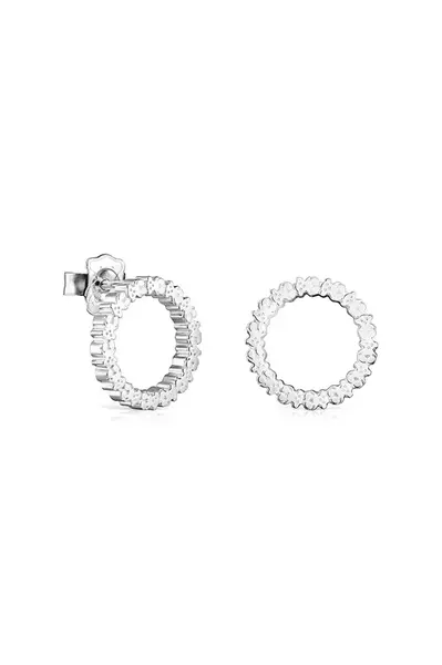 Strieborné náušnice Tous