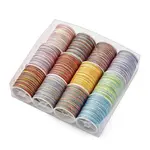 12 Rolls 12 Colors Polyester Cord