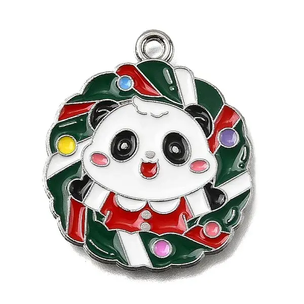 Alloy Enamel Pendants