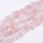 Natural Rose Quartz Stone Bead Strands