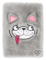 Notes Baagl Doggie - plyšový (linkovaný)