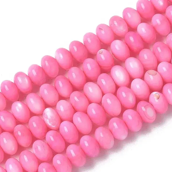 Natural Freshwater Shell Beads Strands