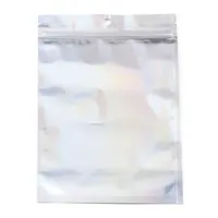 Rectangle Zip Lock Plastic Laser Bags