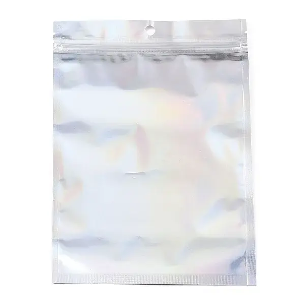Rectangle Zip Lock Plastic Laser Bags
