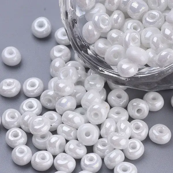 Baking Paint 6/0 Glass Seed Beads