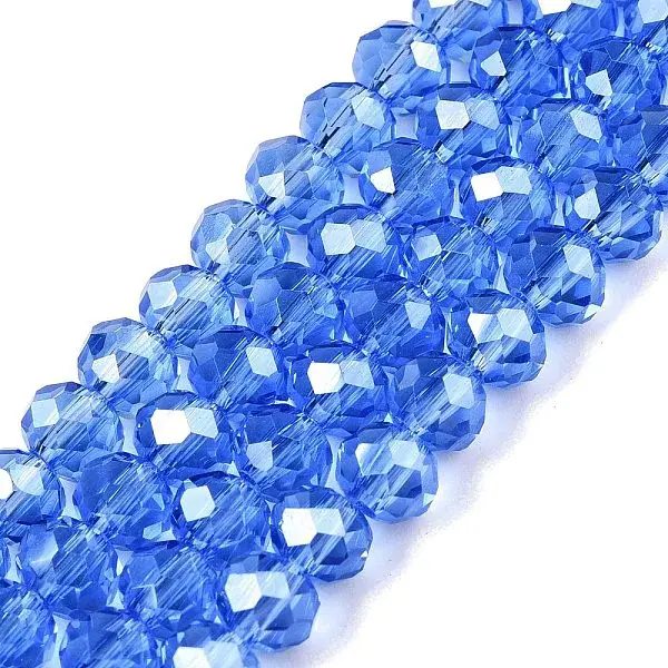 Electroplate Glass Beads Strands