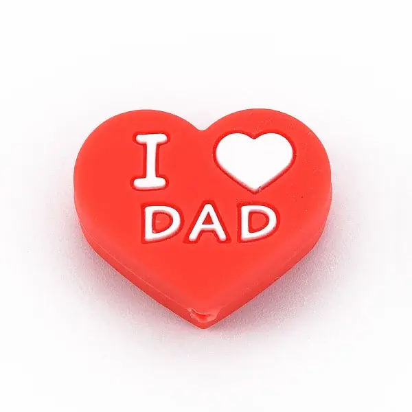 Mother's Day Food Grade Eco-Friendly Silicone Focal Beads