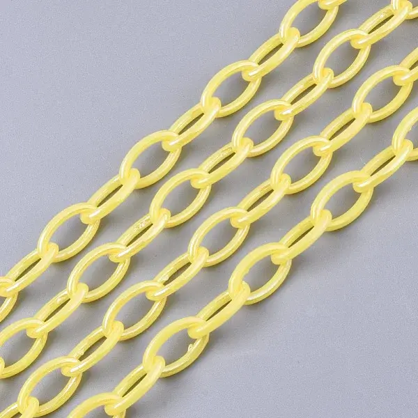 Acrylic Opaque Cable Chains