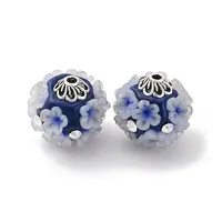 Handmade Resin Indonesia Round Beads