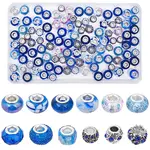 120Pcs 12 Styles Resin European Beads