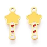 304 Stainless Steel Enamel Charms