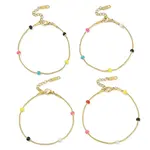 Ion Plating(IP) 304 Stainless Steel Snake Chain Bracelets for Women