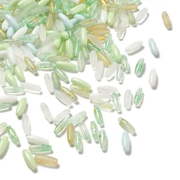 Painted Glass Beads