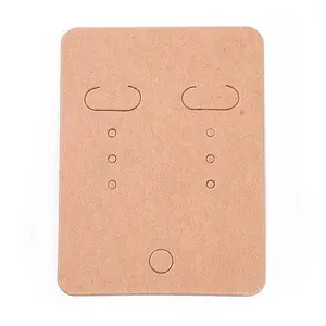 Paper Earring Display Card