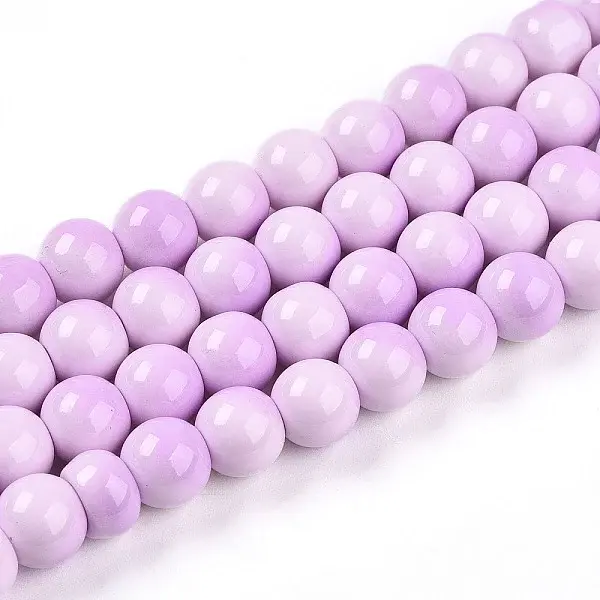 Baking Painted Glass Beads