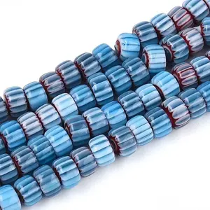 Handmade Millefiori Glass Beads Strands