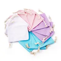 12Pcs 4 Colors Rectangle Cloth Packing Pouches